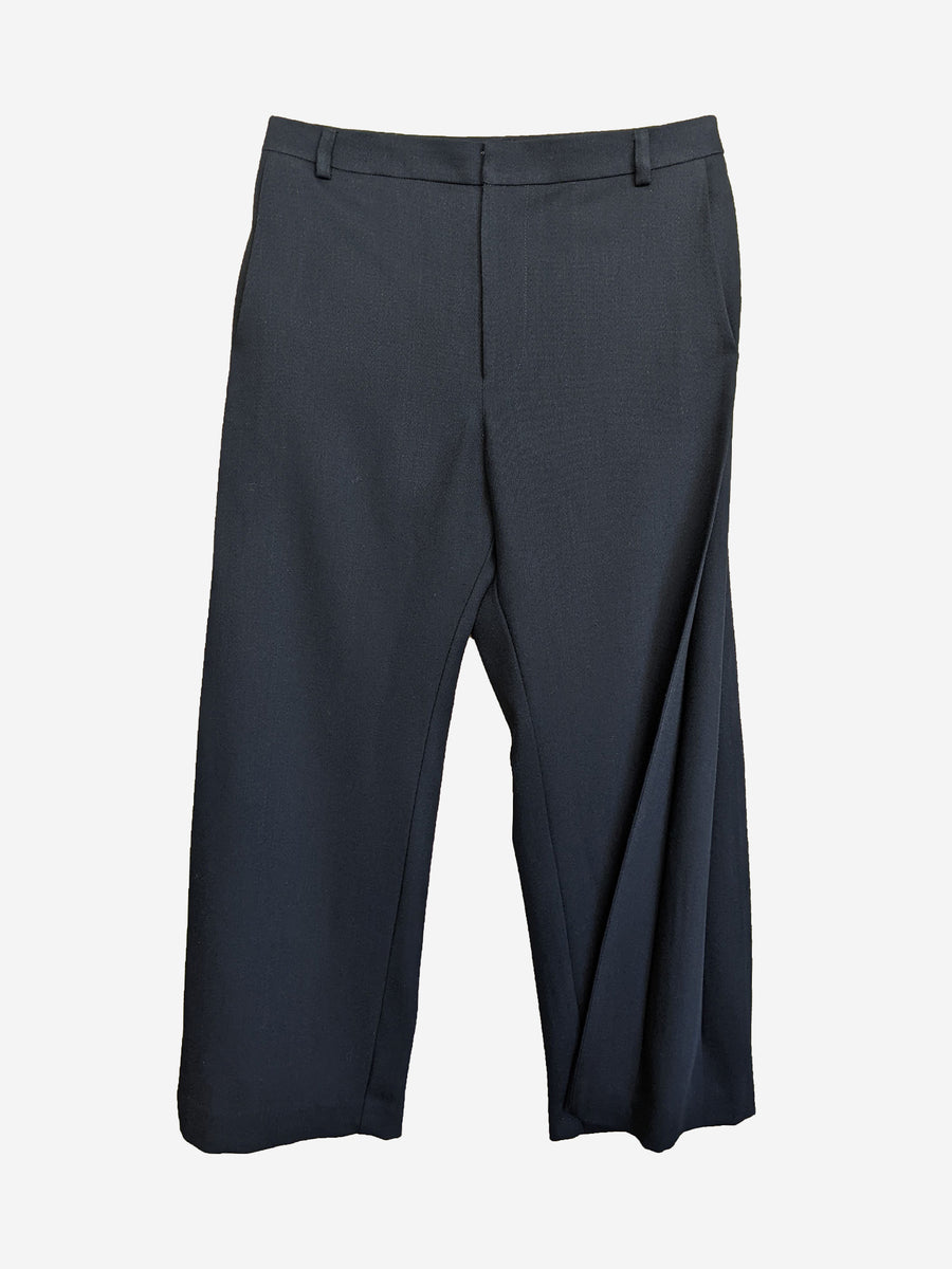 Side Pleat Pants Wool